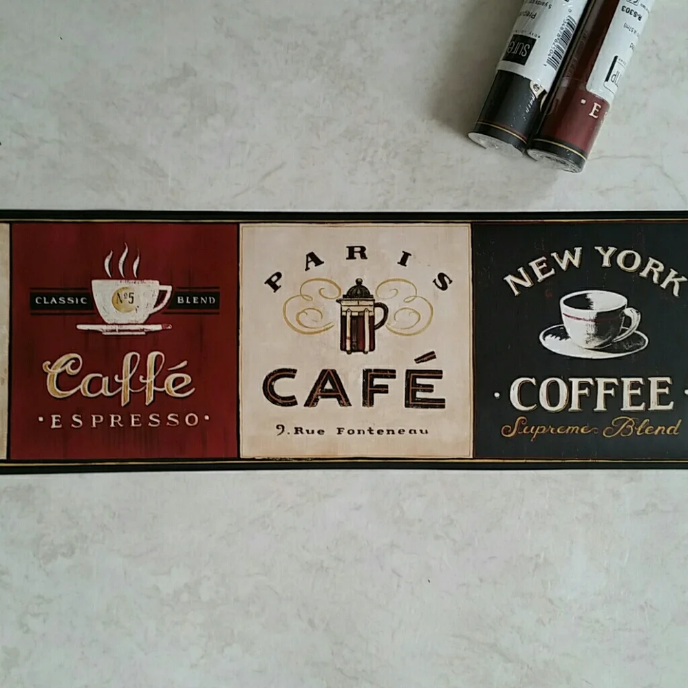 Wallpaper Border Café Coffee Bar